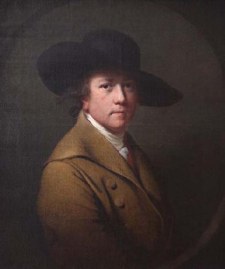 Joseph wright of derby Self-portrait oil painting image